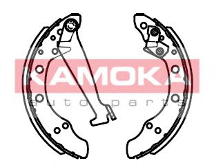 Тормозные колодки барабанные KAMOKA JQ202007