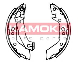 Тормозные колодки барабанные KAMOKA JQ202034