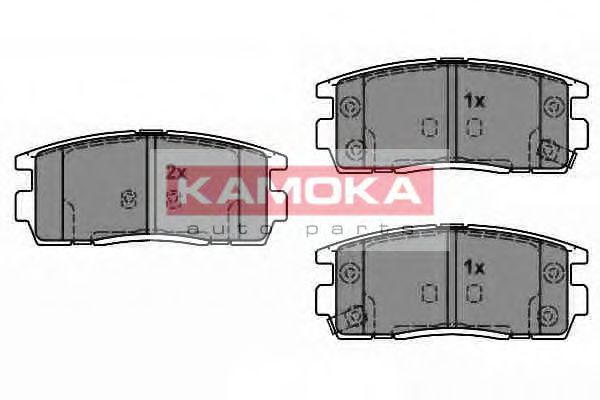 Тормозные колодки KAMOKA JQ1018370