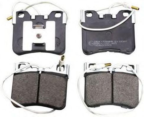 Тормозные колодки DENCKERMANN B110097
