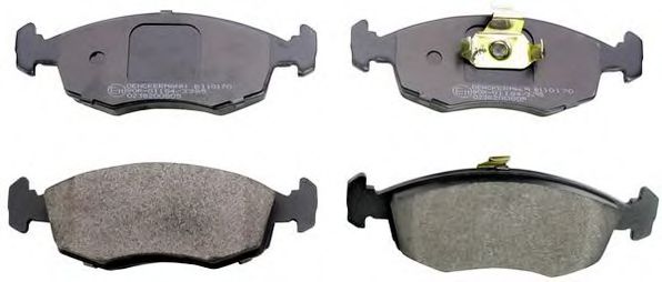 Тормозные колодки DENCKERMANN B110170