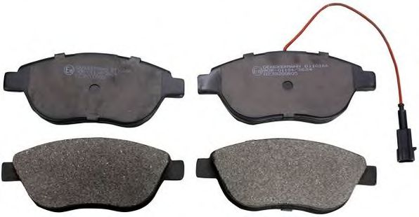 Тормозные колодки DENCKERMANN B110186