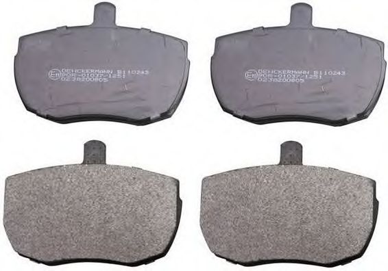 Тормозные колодки DENCKERMANN B110243