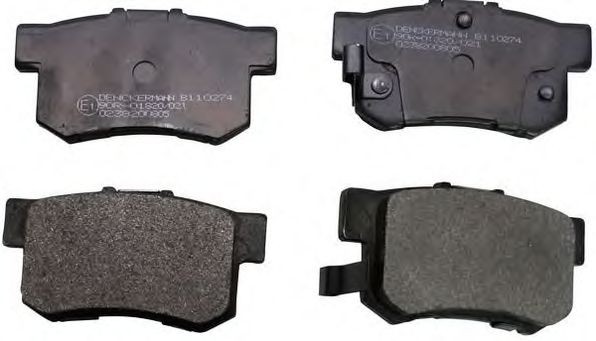 Тормозные колодки DENCKERMANN B110274
