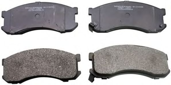 Тормозные колодки DENCKERMANN B110406