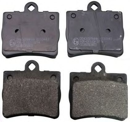 Тормозные колодки DENCKERMANN B110443