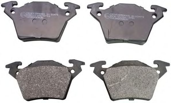 Тормозные колодки DENCKERMANN B110473