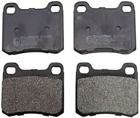 Тормозные колодки DENCKERMANN B110483