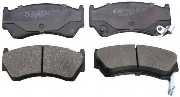 Тормозные колодки DENCKERMANN B110524