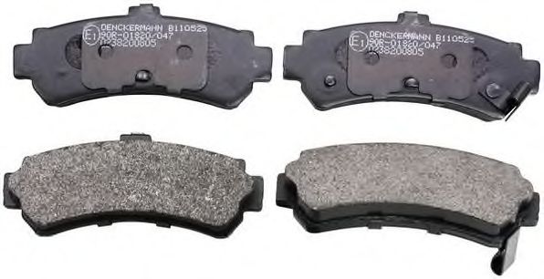 Тормозные колодки DENCKERMANN B110525