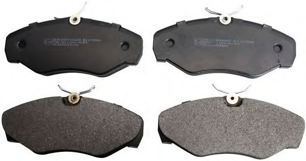 Тормозные колодки DENCKERMANN B110586