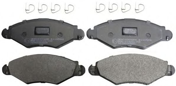 Тормозные колодки DENCKERMANN B110594