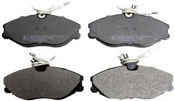 Тормозные колодки DENCKERMANN B110597