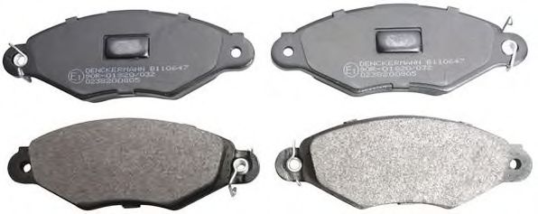 Тормозные колодки DENCKERMANN B110647