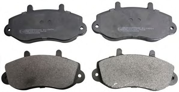 Тормозные колодки DENCKERMANN B110654