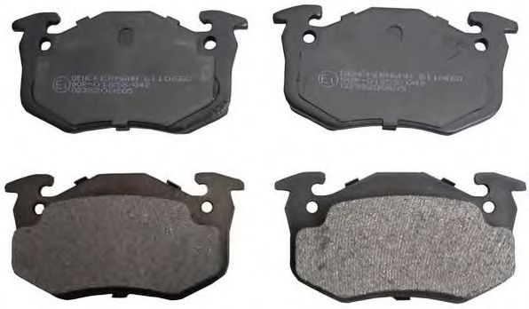 Тормозные колодки DENCKERMANN B110660