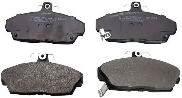 Тормозные колодки DENCKERMANN B110661