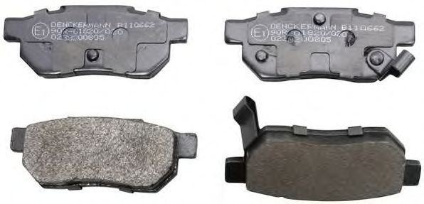 Тормозные колодки DENCKERMANN B110662