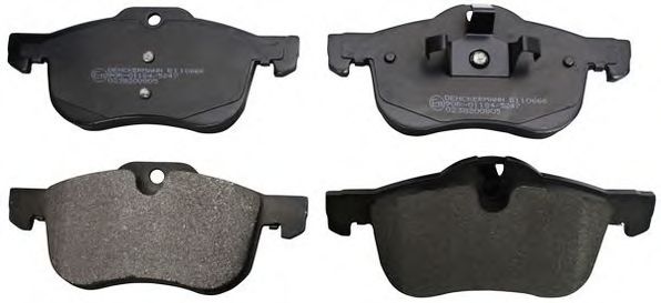Тормозные колодки DENCKERMANN B110666