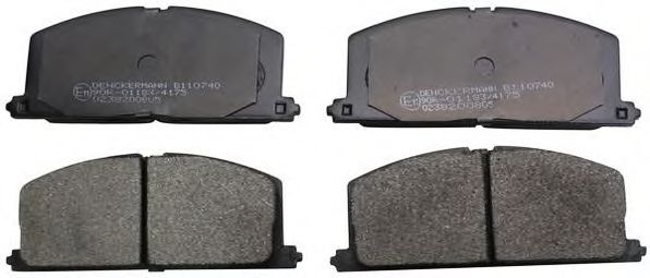 Тормозные колодки DENCKERMANN B110740