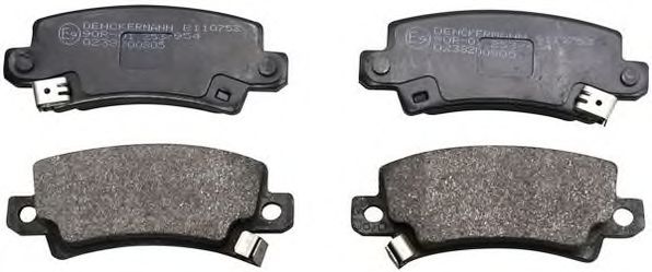 Тормозные колодки DENCKERMANN B110753