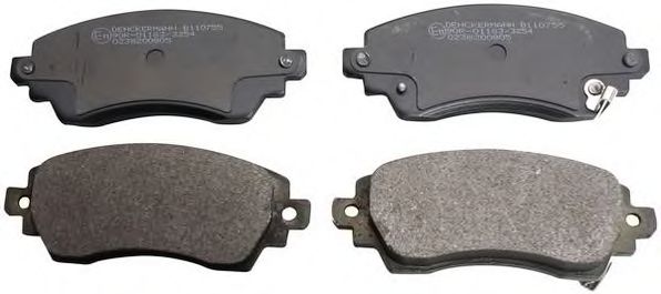 Тормозные колодки DENCKERMANN B110755