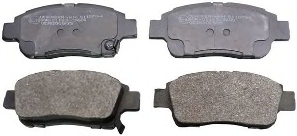 Тормозные колодки DENCKERMANN B110794