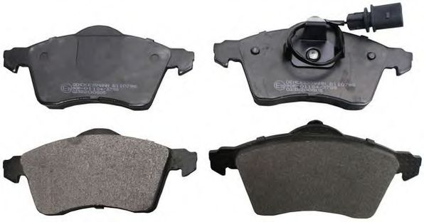 Тормозные колодки DENCKERMANN B110798