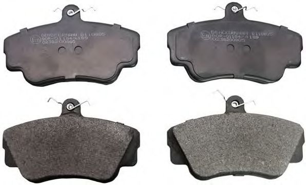 Тормозные колодки DENCKERMANN B110805