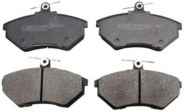 Тормозные колодки DENCKERMANN B110828