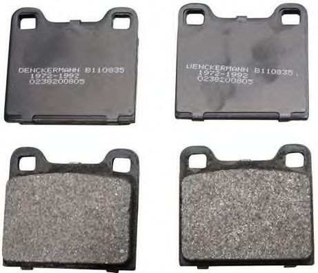 Тормозные колодки DENCKERMANN B110835