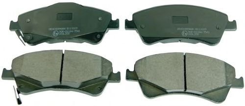 Тормозные колодки DENCKERMANN B111019