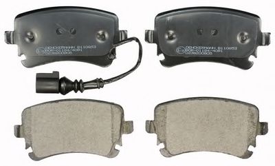Тормозные колодки DENCKERMANN B110853