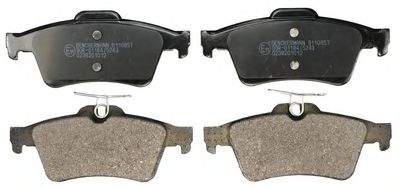 Тормозные колодки DENCKERMANN B110857
