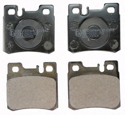 Тормозные колодки DENCKERMANN B110862