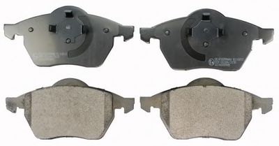 Тормозные колодки DENCKERMANN B110872