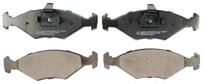 Тормозные колодки DENCKERMANN B110887