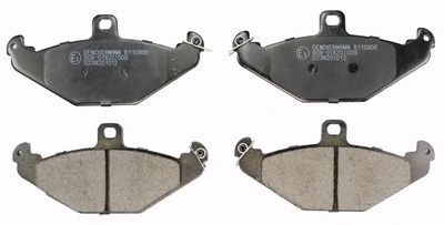 Тормозные колодки DENCKERMANN B110906