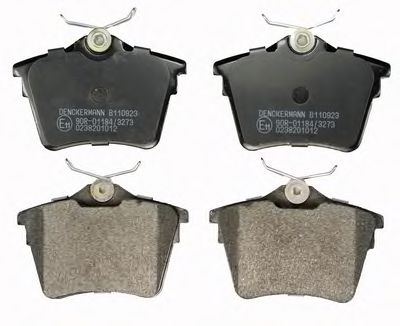 Тормозные колодки DENCKERMANN B110923