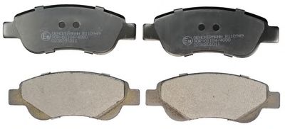 Тормозные колодки DENCKERMANN B110949