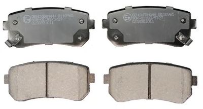 Тормозные колодки DENCKERMANN B110965