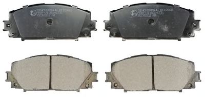 Тормозные колодки DENCKERMANN B110980