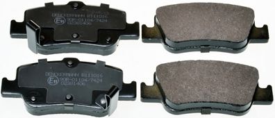 Тормозные колодки DENCKERMANN B111016