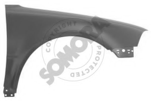 Крыло переднее somora 352301A