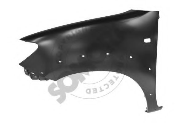 Крыло переднее Toyota/Lexus 538120K020 Крыло переднее Toyota/Lexus 538120K020