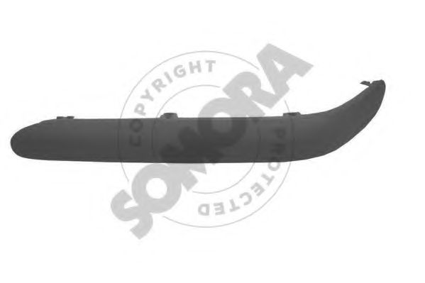 Накладка бампера MERCEDES-BENZ A2038856121
