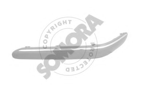 Накладка бампера MERCEDES-BENZ A20388561219999