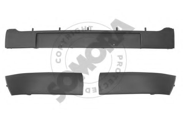Накладка бампера RENAULT 7701209072