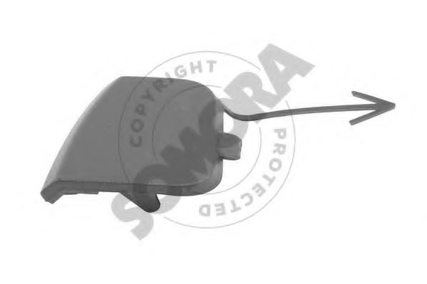 Крышка буксировочного крюка VAG 5K68074419B9