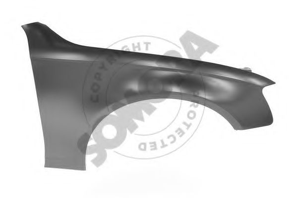 Крыло переднее somora 021701